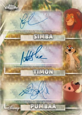 Topps 2026 Disney Chrome Value Box