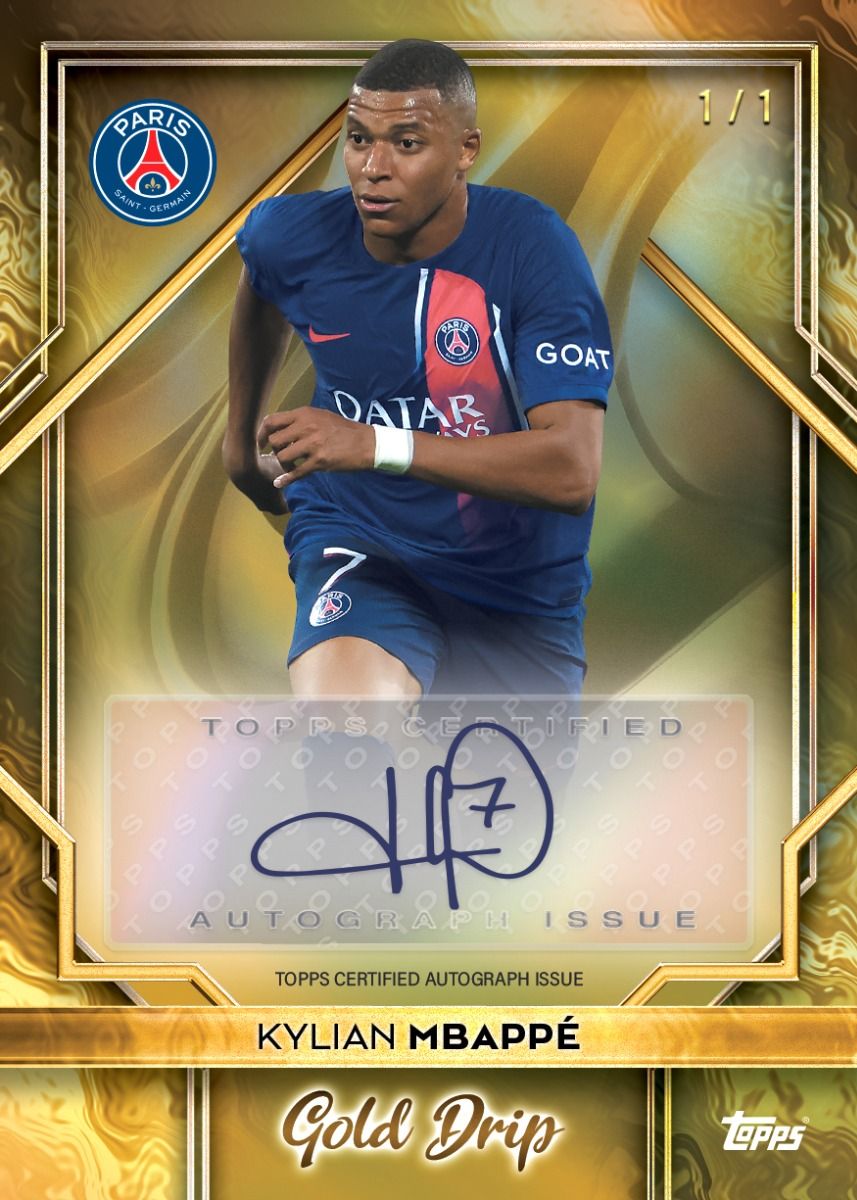 2023-24 TOPPS PARIS ST. GERMAIN TEAM SET