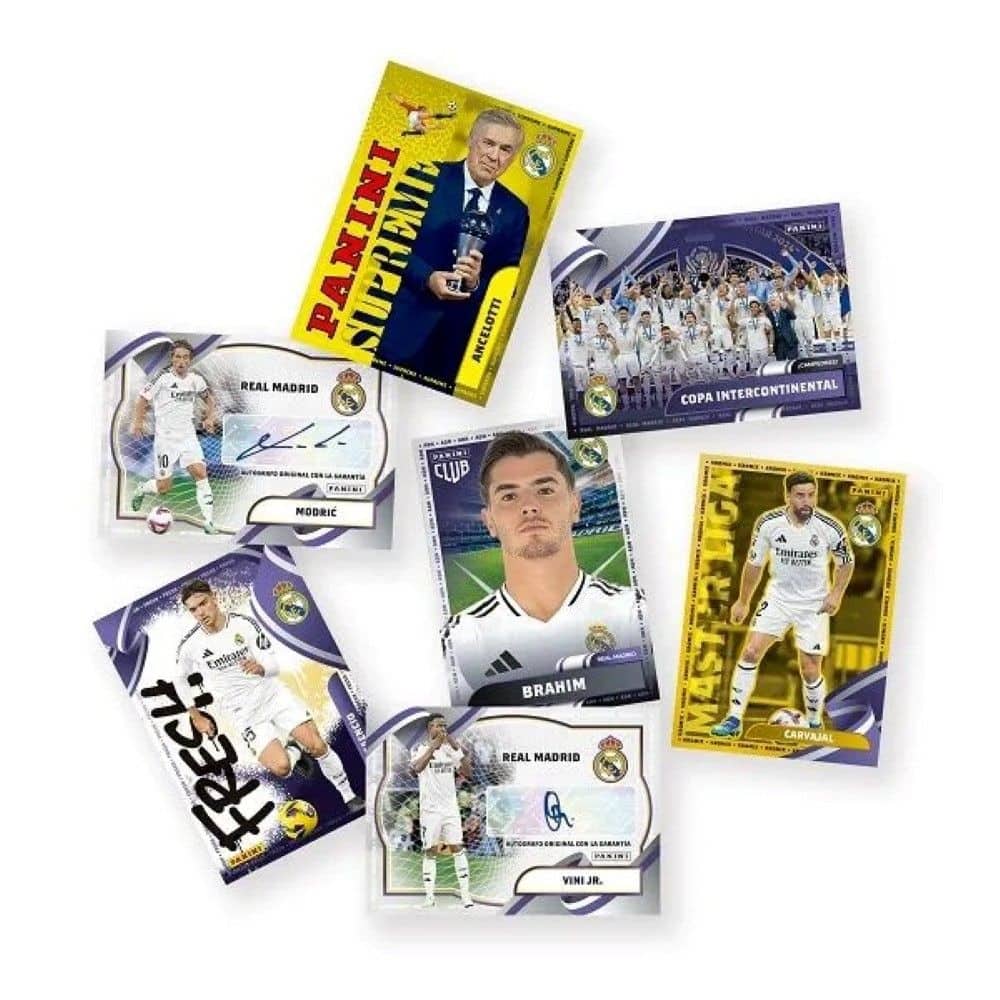 2024-25 Panini REAL MADRID Club Box