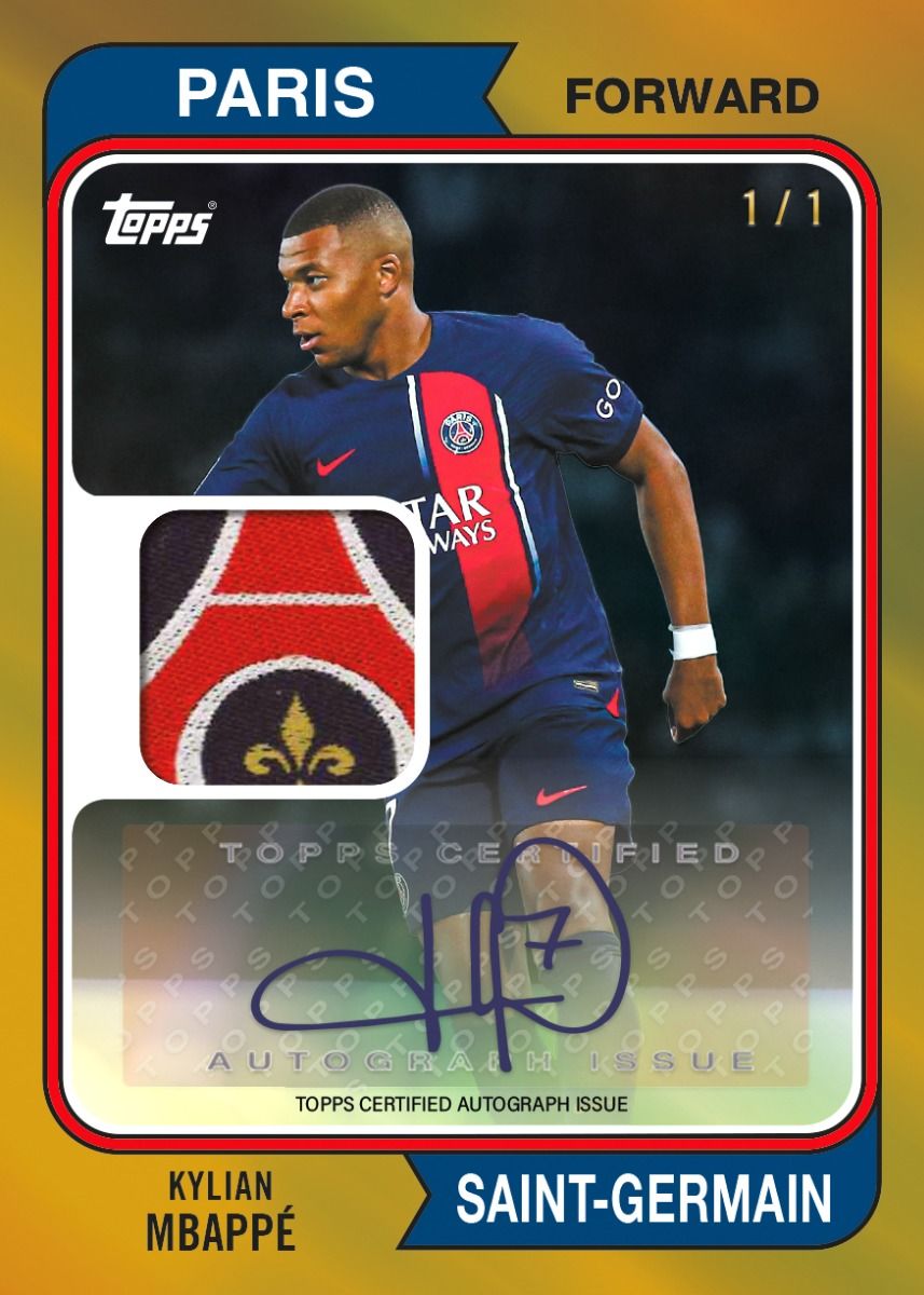 2023-24 TOPPS PARIS ST. GERMAIN TEAM SET