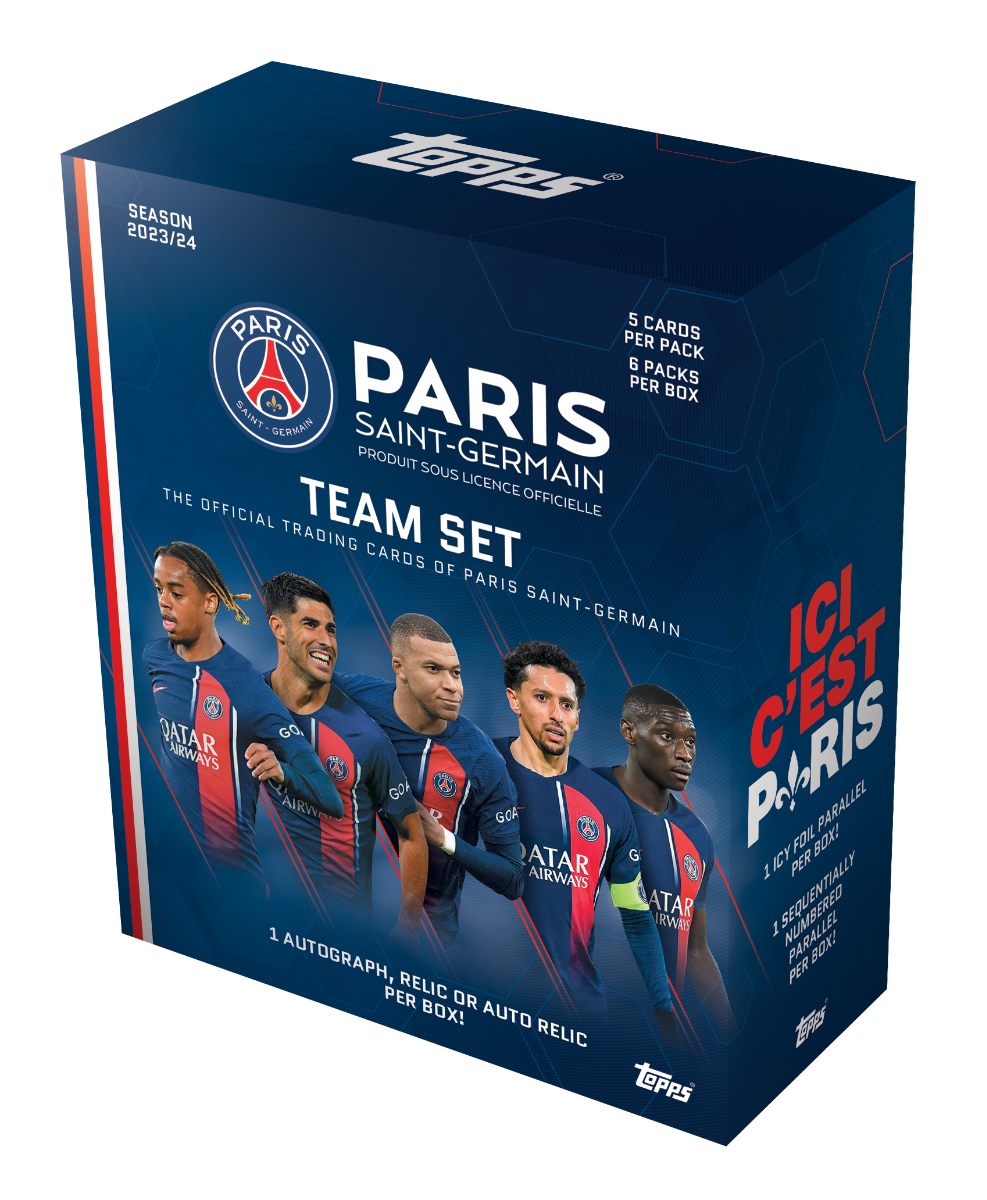 2023-24 TOPPS PARIS ST. GERMAIN TEAM SET