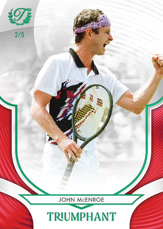 2025 TOPPS Triumphant Tennis Cards Hobby Box