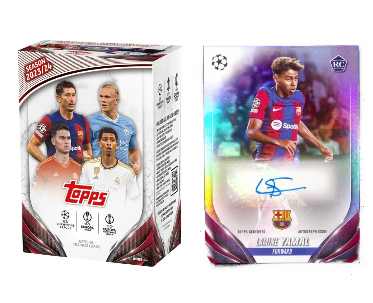 2023-24 TOPPS UCC Value Box Soccer