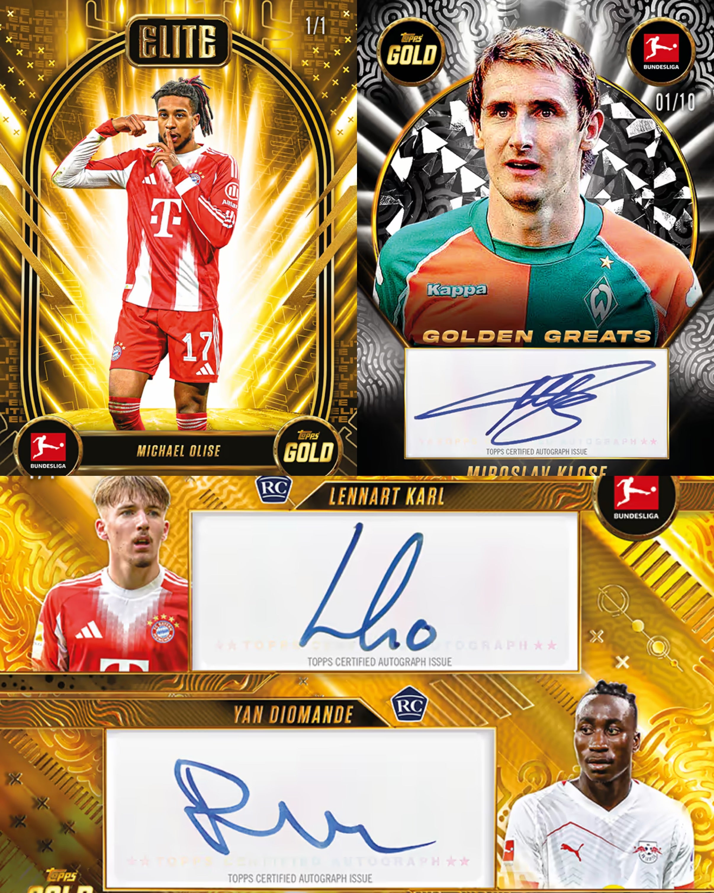2025-26 Topps Bundesliga Gold