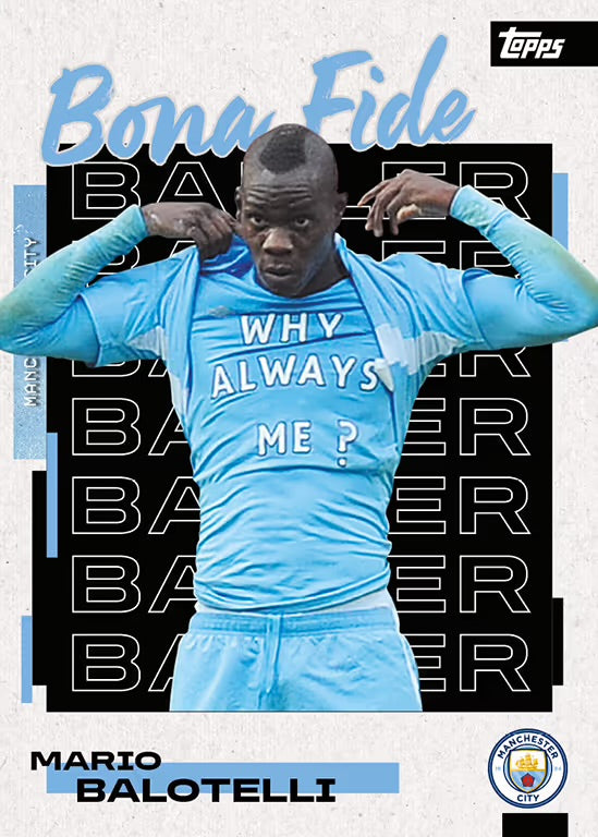 2025-26 TOPPS Manchester City Official Team Set Box