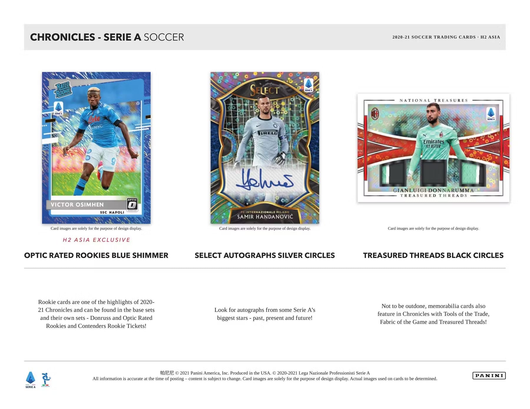 2020/21 PREMIER LEAGUE Panini Chronicles H2 Hobby Hybrid Box