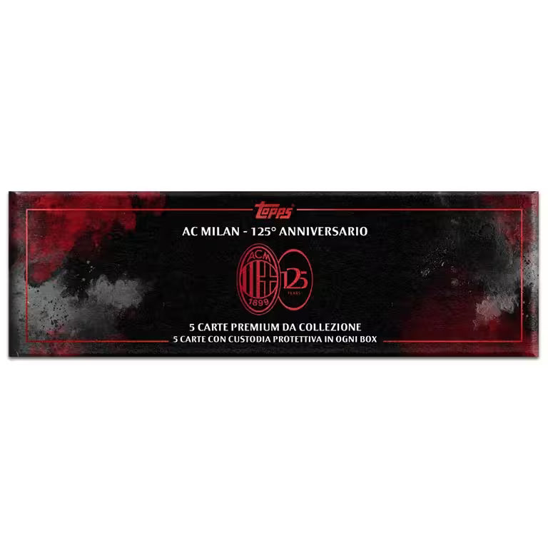 2024-25 TOPPS AC Milan 125 Anniversario Box