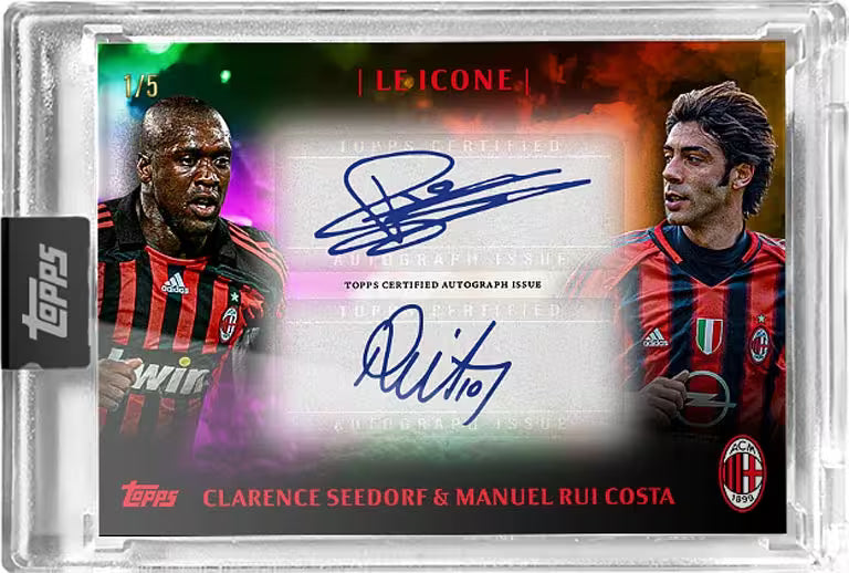 2024-25 TOPPS AC Milan 125 Anniversario Box Random Hit Draft Spot #1