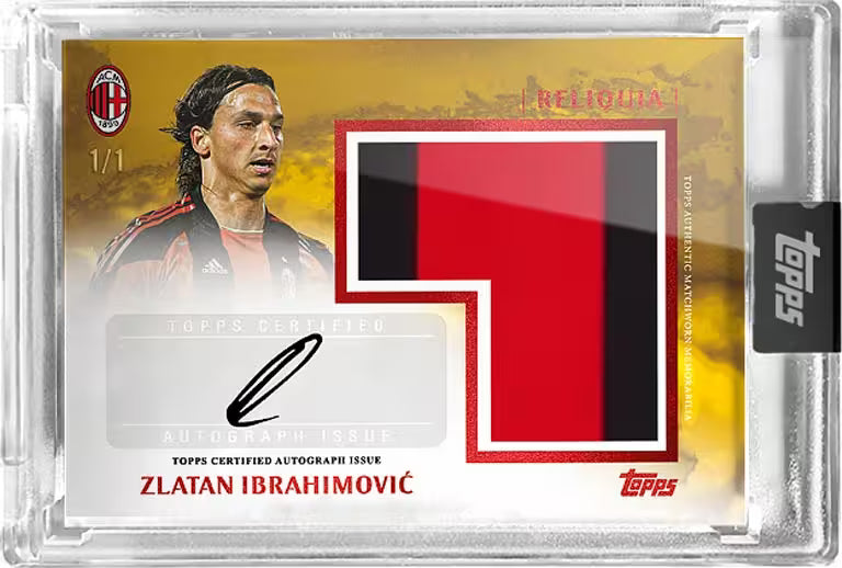 2024-25 TOPPS AC Milan 125 Anniversario Box Random Hit Draft Spot #1