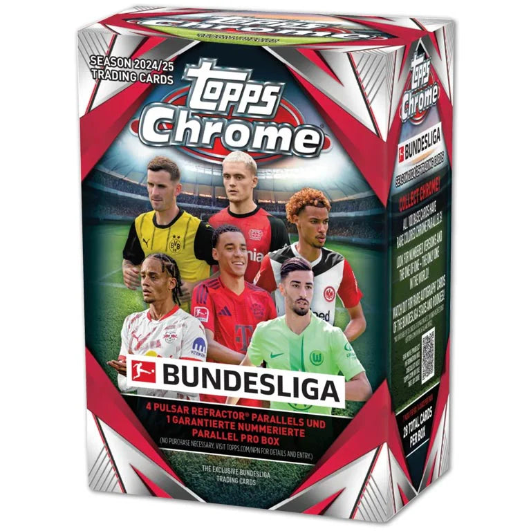 2024-25 TOPPS Chrome Bundesliga Value Box