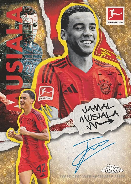 2024-25 TOPPS Chrome Bundesliga Value Box