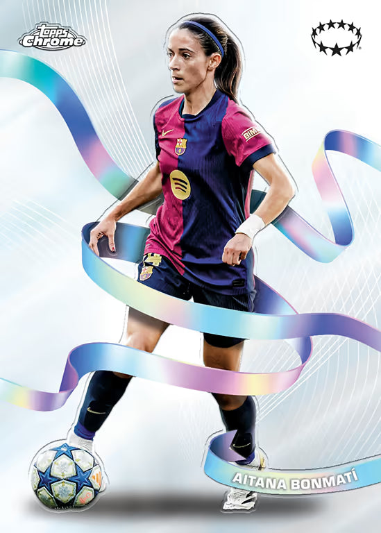 2024-25 TOPPS Chrome UEFA Women's Champions League VALUE Box