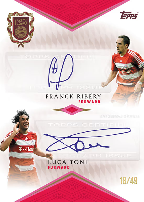 Topps 125 Jahre Bayern München Premium Hobby Box Random Hit Draft Spot #6