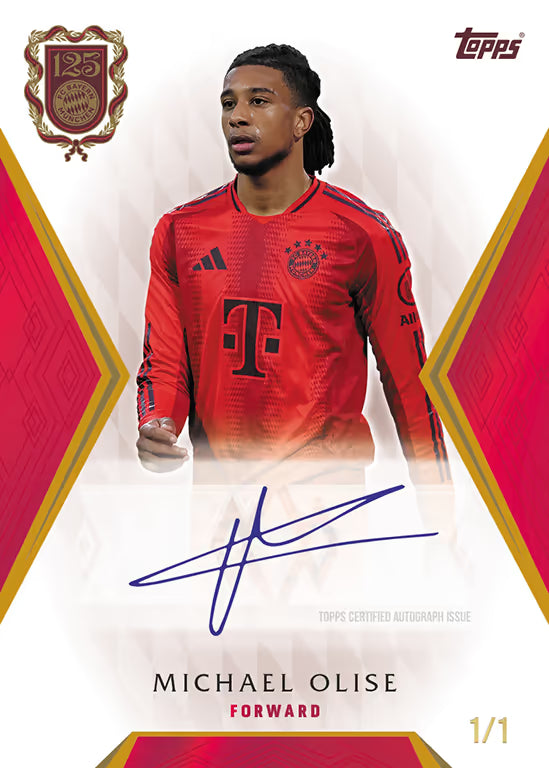 Topps 125 Jahre Bayern München Premium Hobby Box Random Hit Draft Spot #6