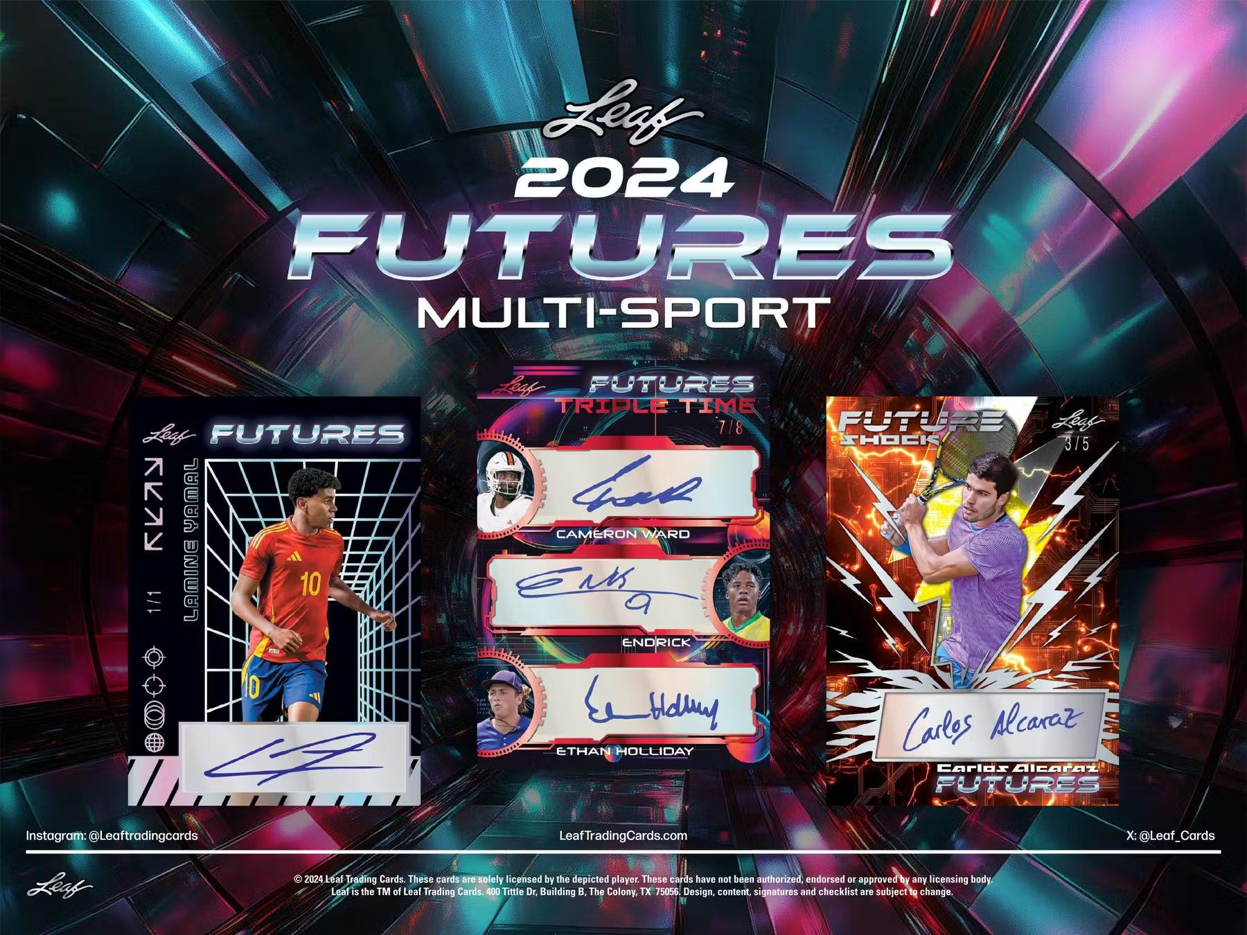 2024 Leaf Futures Multisport Hobby Box
