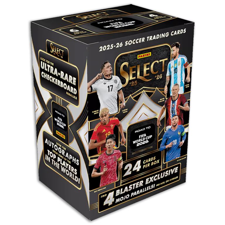 2025-26 PANINI Select RT to FIFA World Cup 2026 Soccer Value Box