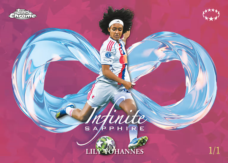 2025-26 TOPPS Chrome Sapphire Edition UEFA Women's Champions League Hobby Box