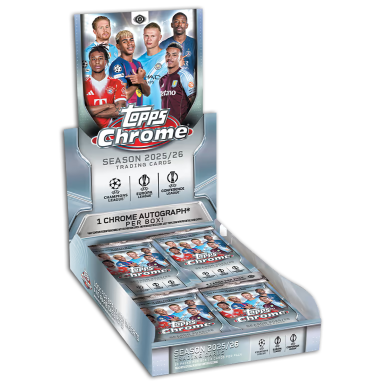2025-26 Topps Chrome UCC Hobby Box