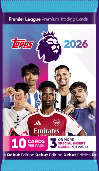 EINZELPACK 2025-26 TOPPS PREMIER LEAGUE SOCCER