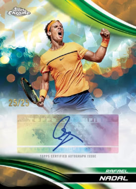 Topps Chrome Sapphire Edition Tennis Hobby Box 2025