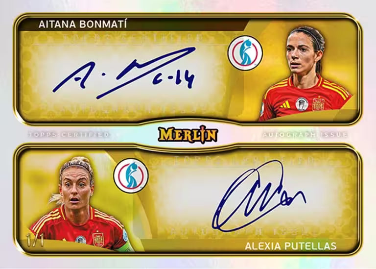 (3Box) 2025 TOPPS Merlin UEFA Women’s Euro Soccer Cards Box RTB #1