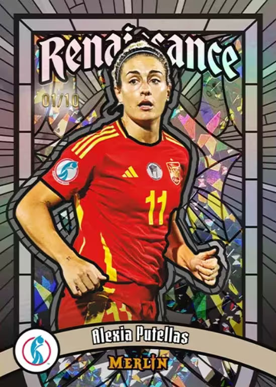 (3Box) 2025 TOPPS Merlin UEFA Women’s Euro Soccer Cards Box RTB #1