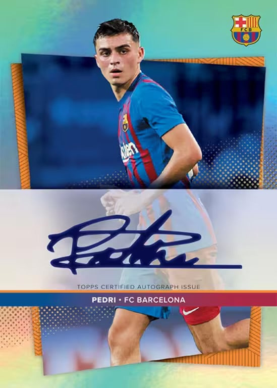 2021-22 TOPPS FC Barcelona Official Fan Box