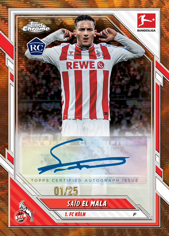 2025-26 Topps Chrome Bundesliga Value Box