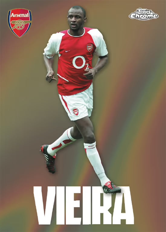 #1 RANDOM PACK BREAK - 2025-26 TOPPS Chrome Arsenal Soccer Cards Box (2 AUTO PRO BOX)