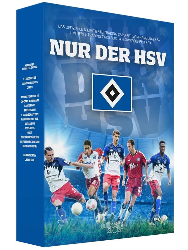 Hamburger SV Trading Card Box - Nur der HSV Ultimate Dropz