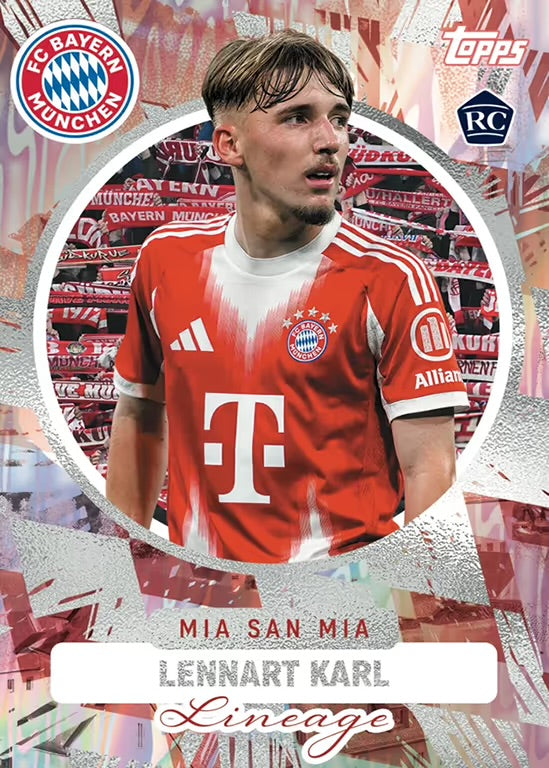 PYP#1 - FULL CASE - 2025-26 TOPPS LINEAGE FC BAYERN MÜNCHEN