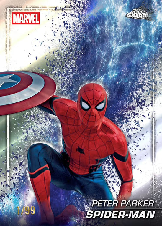 2025 TOPPS Chrome Marvel Studios Trading Cards Value Box