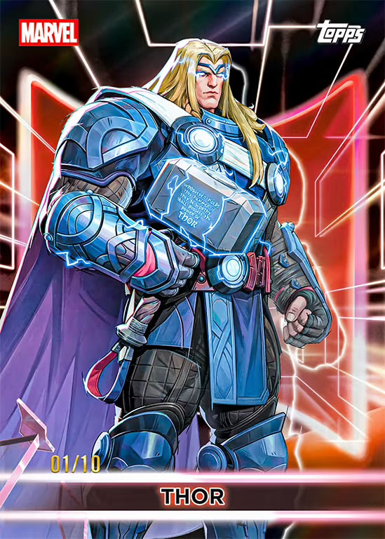Topps 2026 Marvel Neon Mega Box
