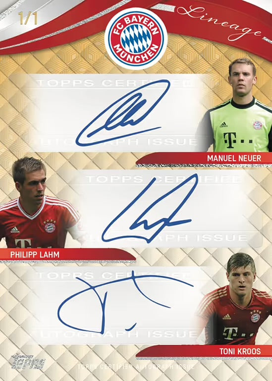 PYP#1 - FULL CASE - 2025-26 TOPPS LINEAGE FC BAYERN MÜNCHEN