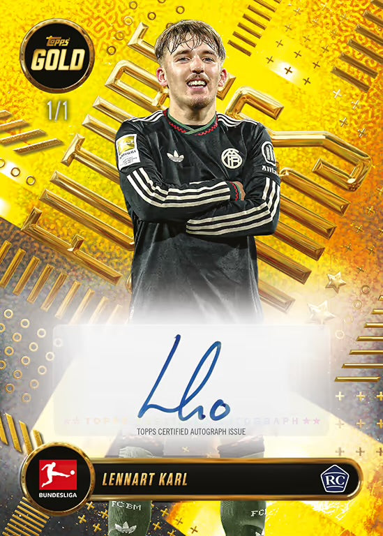 2025-26 Topps Bundesliga Gold