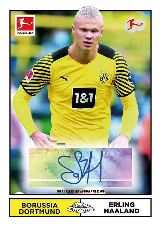 2023-24 TOPPS Chrome Bundesliga Soccer Hobby Box