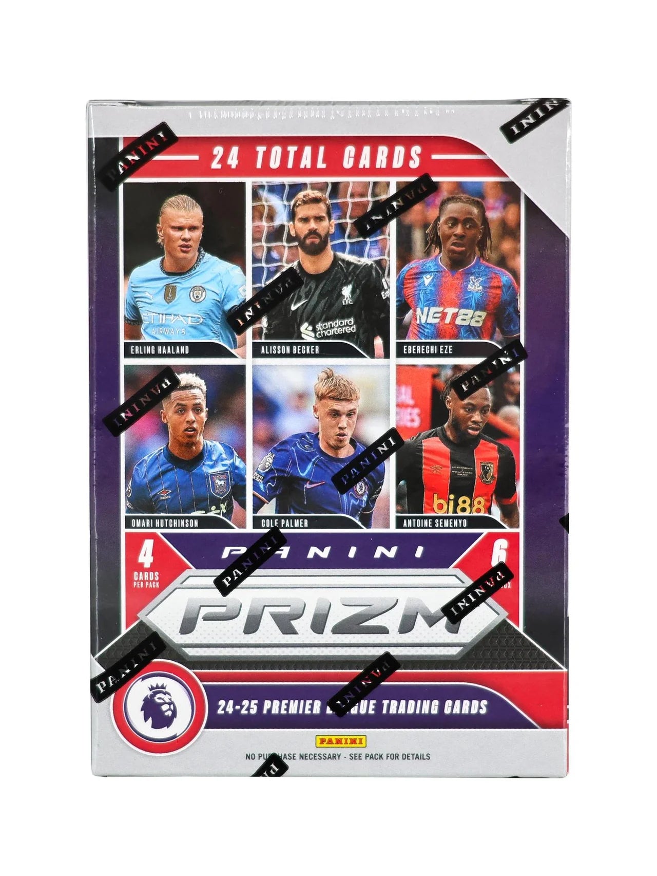 2024/25 Panini Prizm Premier League EPL Soccer 6-Pack Hobby Value Box