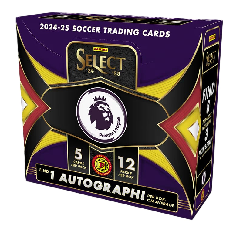 2024/25 Panini Select Premier League Hobby International Box Exclusive
