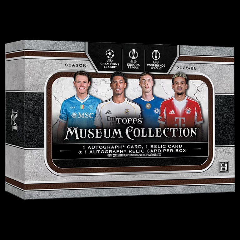 FULL CASE PYT#1 - Topps UCC Museum Hobby Box 2025-26 (8 Boxen)