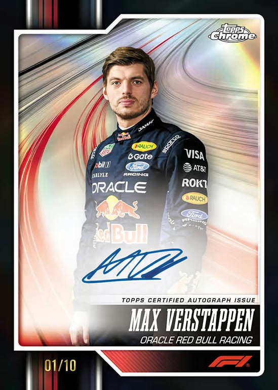 2026 TOPPS Chrome Formula 1 Racing Cards Value Box