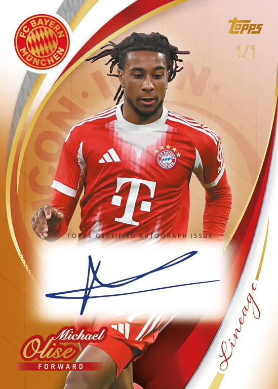 PYP#1 - FULL CASE - 2025-26 TOPPS LINEAGE FC BAYERN MÜNCHEN