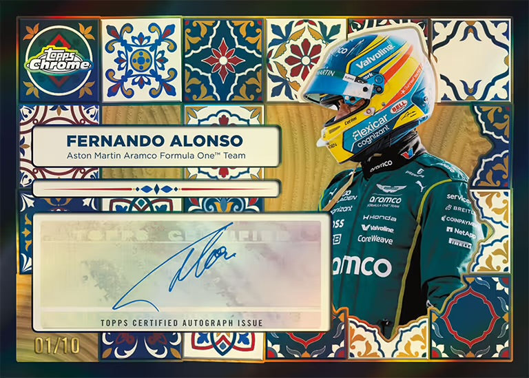 2026 TOPPS Chrome Formula 1 Racing Cards Value Box
