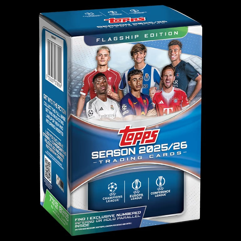 2025-26 TOPPS UEFA Club Competitions VALUE BOX