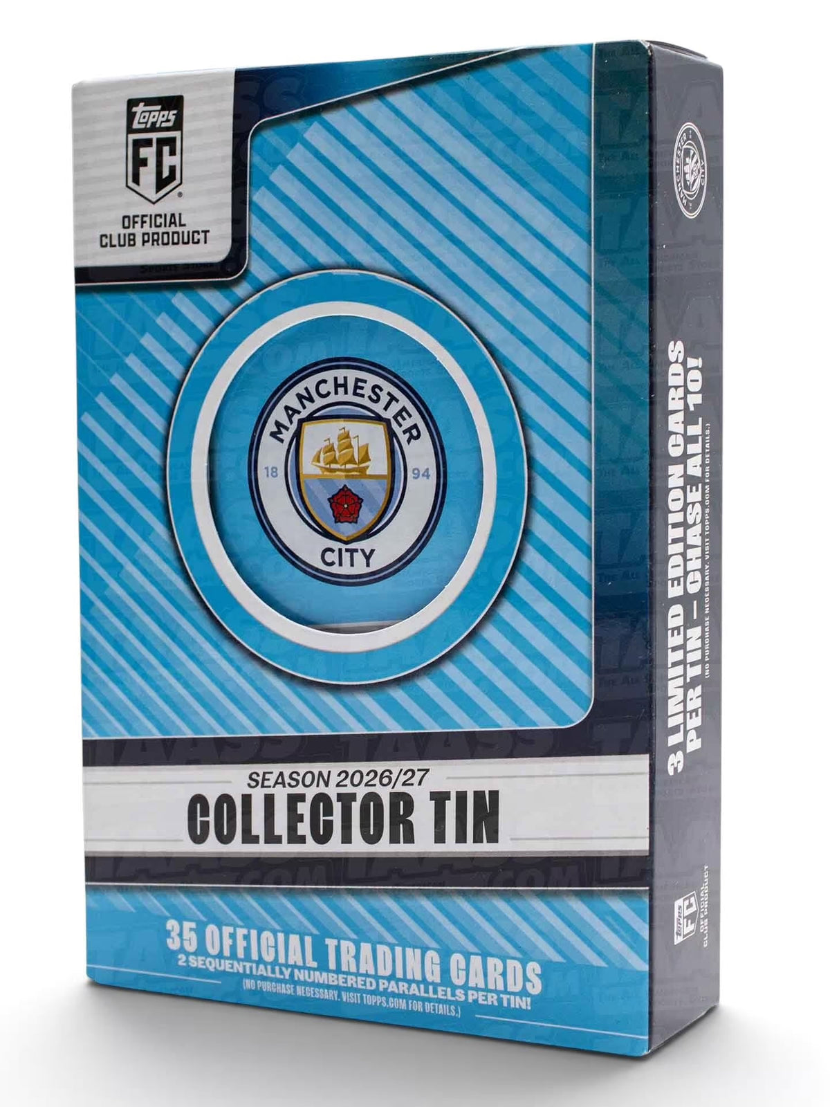 Topps Manchester City 26/27 Collector Tin