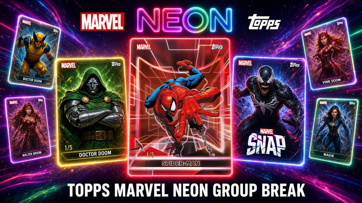 Topps 2026 Marvel Neon Mega Box