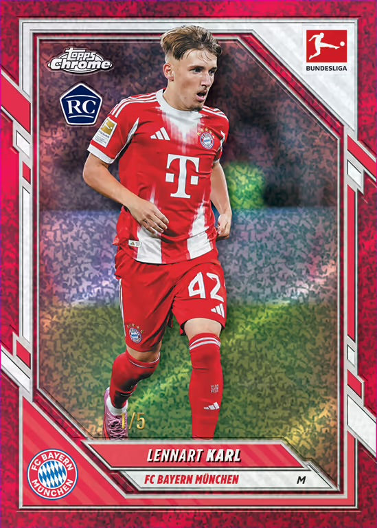 2025-26 Topps Chrome Bundesliga Value Box