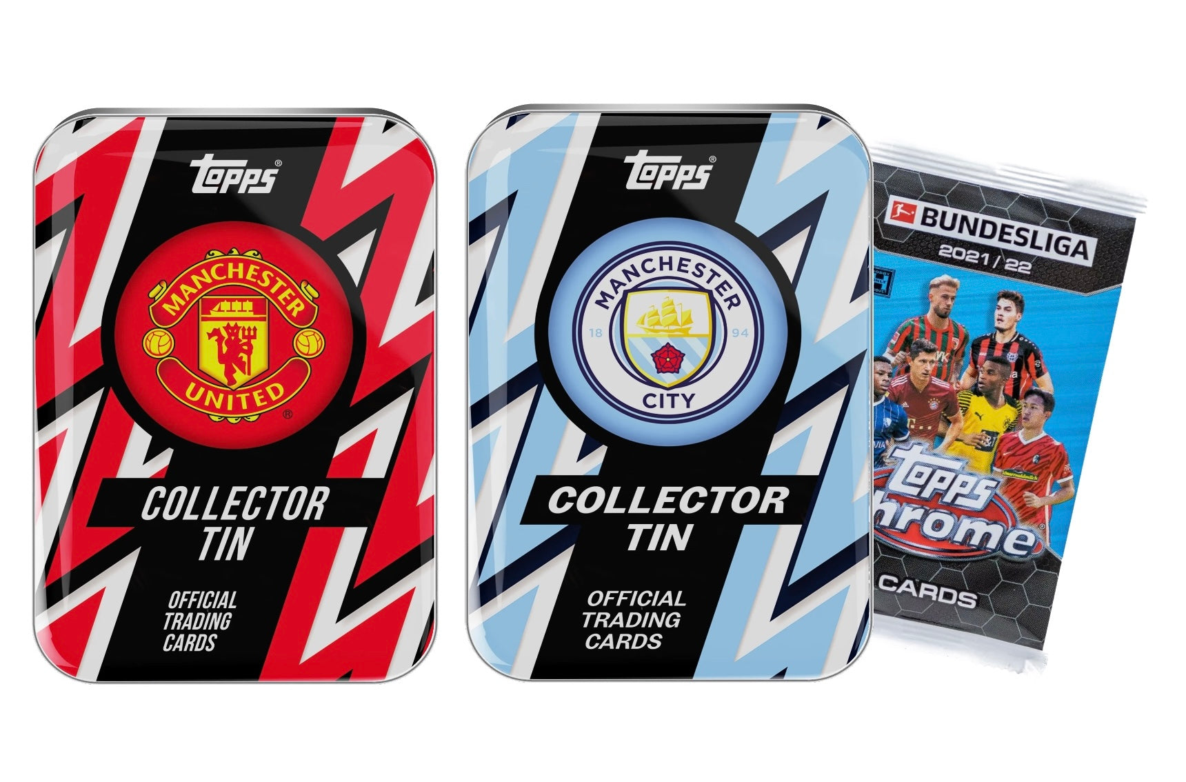 Manchester Blue & Red Bundle + BL Chrome Pack