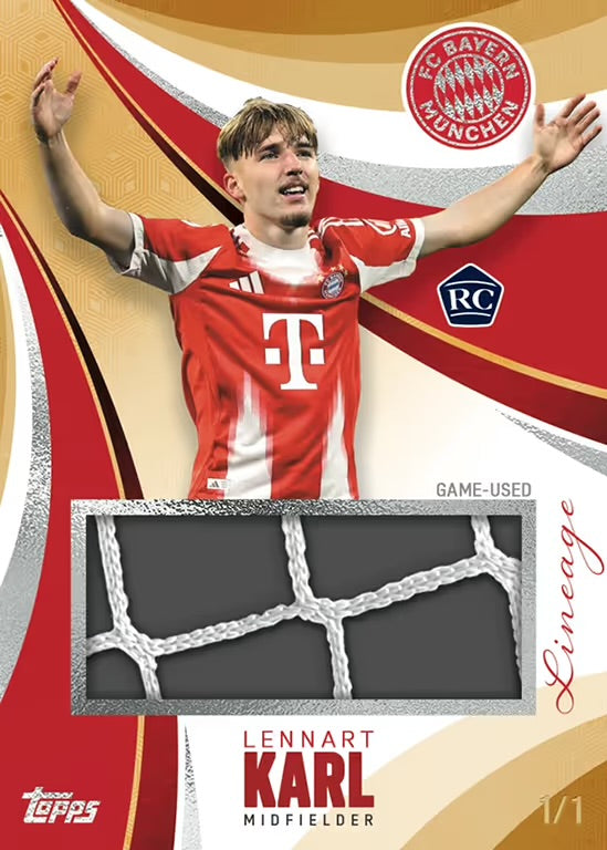 PYP#1 - FULL CASE - 2025-26 TOPPS LINEAGE FC BAYERN MÜNCHEN