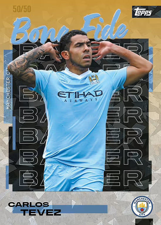 2025-26 TOPPS Manchester City Official Team Set Box