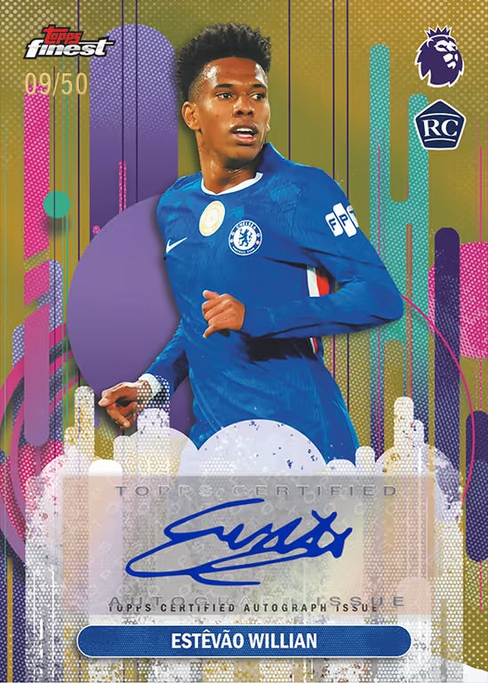 2025-26 TOPPS FINEST PREMIER LEAGUE HOBBY BOX